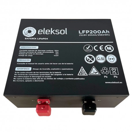 BATERÍA LITIO 200Ah BAJO ASIENTO ELEKSOL